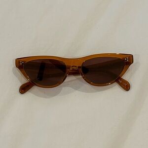 NWOT Oliver Peoples Zasia cat eye sunglasses with case